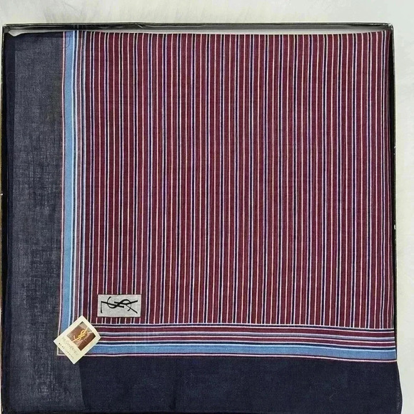 YSL Stripes Design Neckerchief - Picture 2 of 6